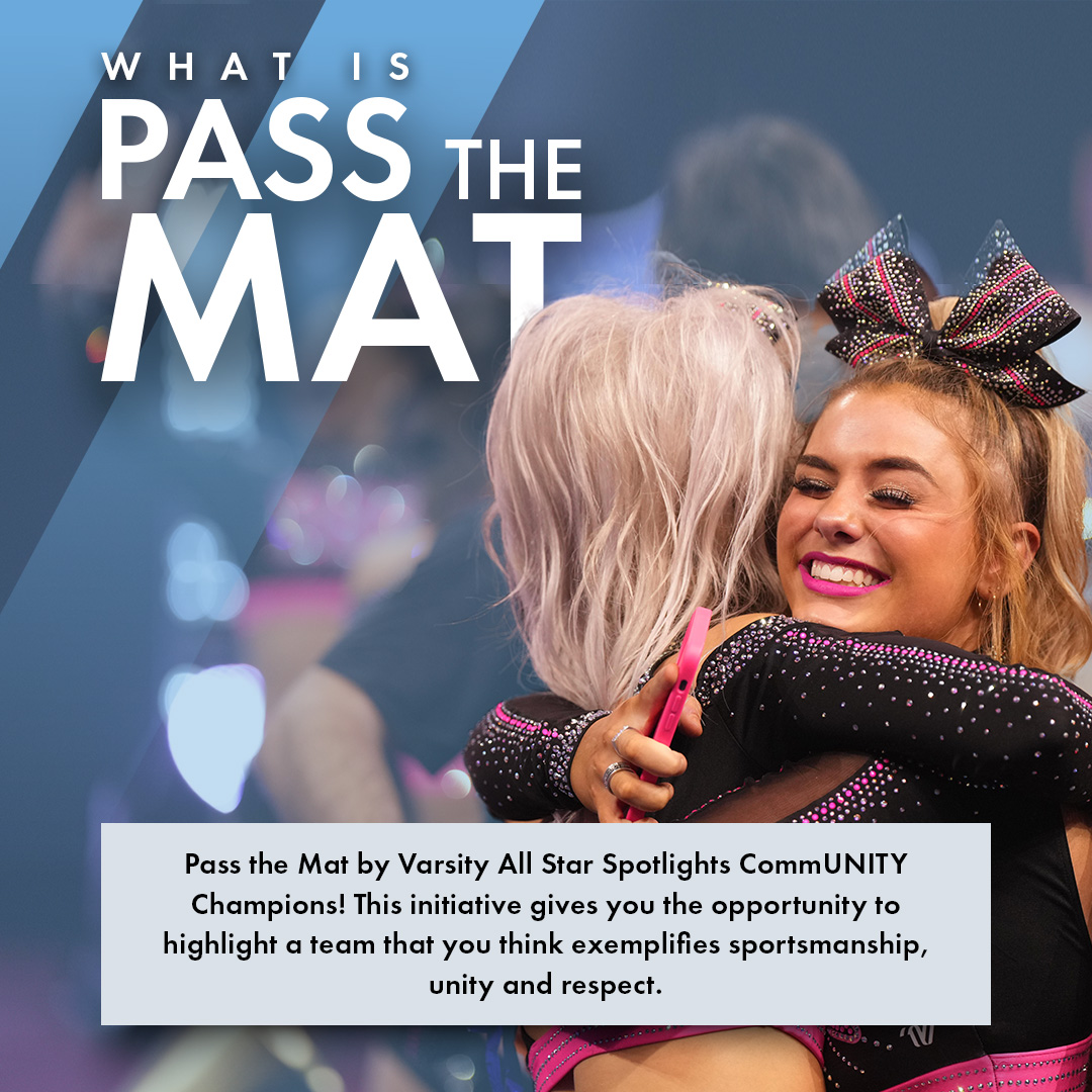 VarsityAllStar's tweet photo. #PassTheMat is ๐๐๐๐! Tag a team that you would Pass The Mat to this season. ๐
Swipe to read more about how you can play a part in the #VarsityCommUNITY with this ๐๐ฝ๐ผ๐ฟ๐๐๐บ๐ฎ๐ป๐๐ต๐ถ๐ฝ ๐ถ๐ป๐ถ๐๐ถ๐ฎ๐๐ถ๐๐ฒ this season! https://t.co/p3b8vNRBfT