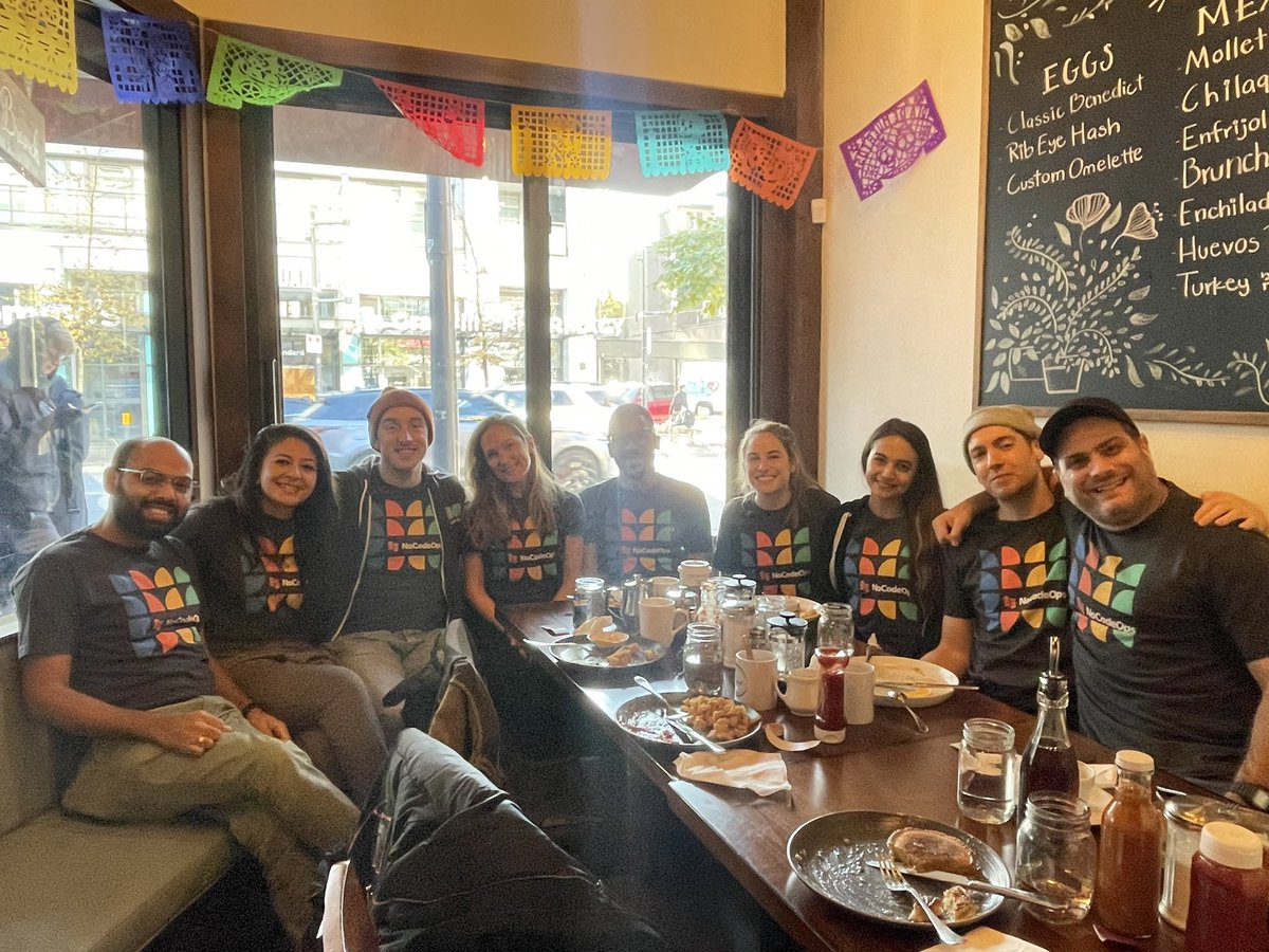 PhilipLakin's tweet photo. You’ve been amazing, Vancouver!
@nocodeops Team Offsite ✅ Jamming with Canadian #NoCoders ✅ Done with world travel for a hot minute ✅ https://t.co/Q7PNZdD8dU