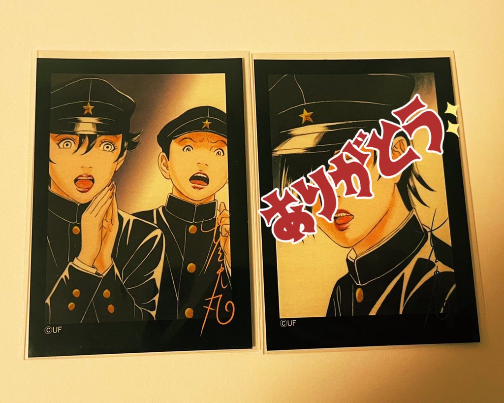 bureBle's tweet photo. 【交換】古屋兎丸展 SCHWEIGEN 白昼夢 ライチ光クラブ オリジナルトレカ トレカ チェ��

譲》雷蔵＆ヤコブ、

求》画像2枚目 ゼラ 

買い取りも可能です！
郵送でのお取引になります。
検索からでもお気軽にお声がけ下さい。
よろしくお願いいたします🙇‍♀️ https://t.co/td11M7Mcez