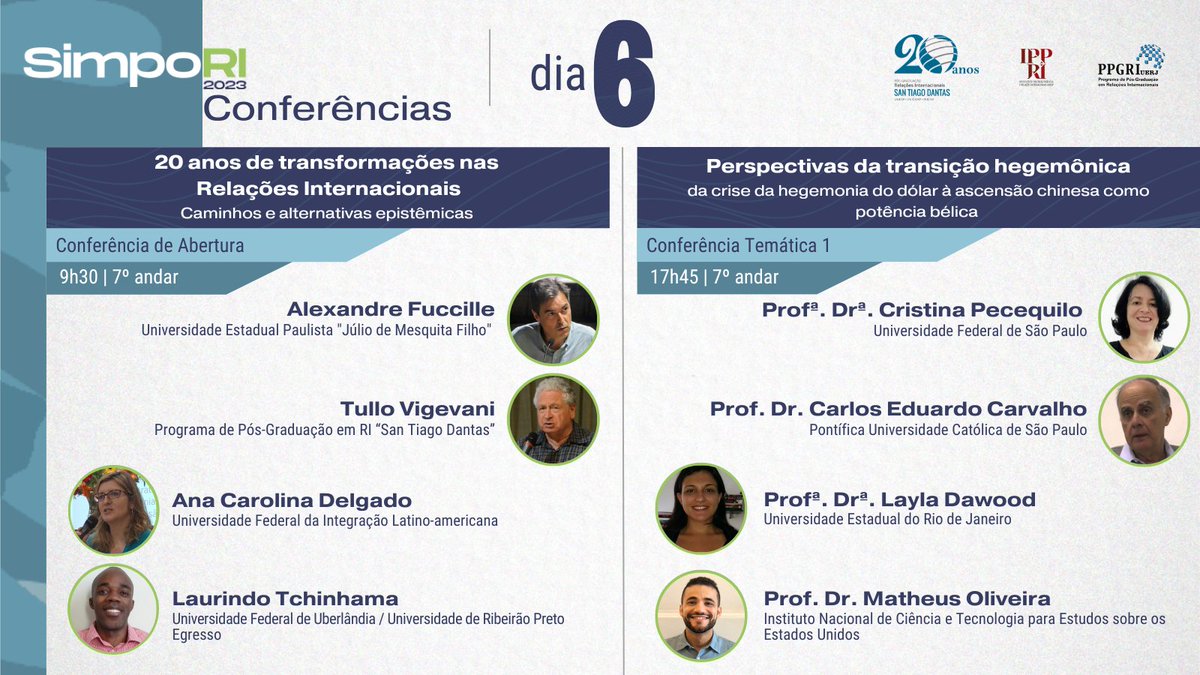 PPGRI 'San Tiago Dantas' (UNESP, UNICAMP, PUC-SP) tweet media