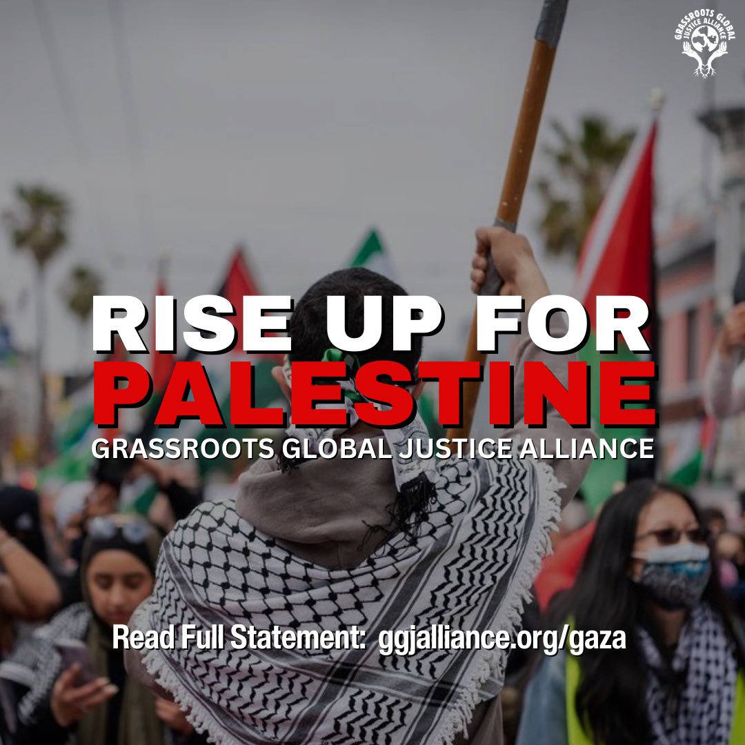 ggjalliance's tweet image. 🚨 Telecomm in Gaza have been cut off, facing worst bombardment yet. We call all our movement partners and allies to action, to unite against genocide, war, the occupation of Palestine.

Read ▶️: ggjalliance.org/gaza 

#CeasefireNOW #StopGazaGenocide