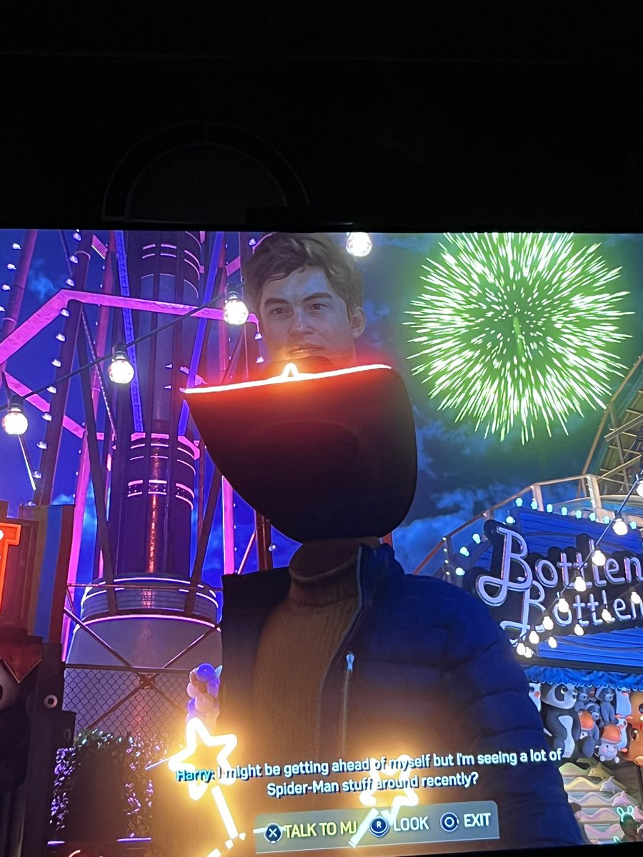 I think Peter Parker is losing his head… <a href="/insomniacgames/">Insomniac Games</a>  #SpiderMan2