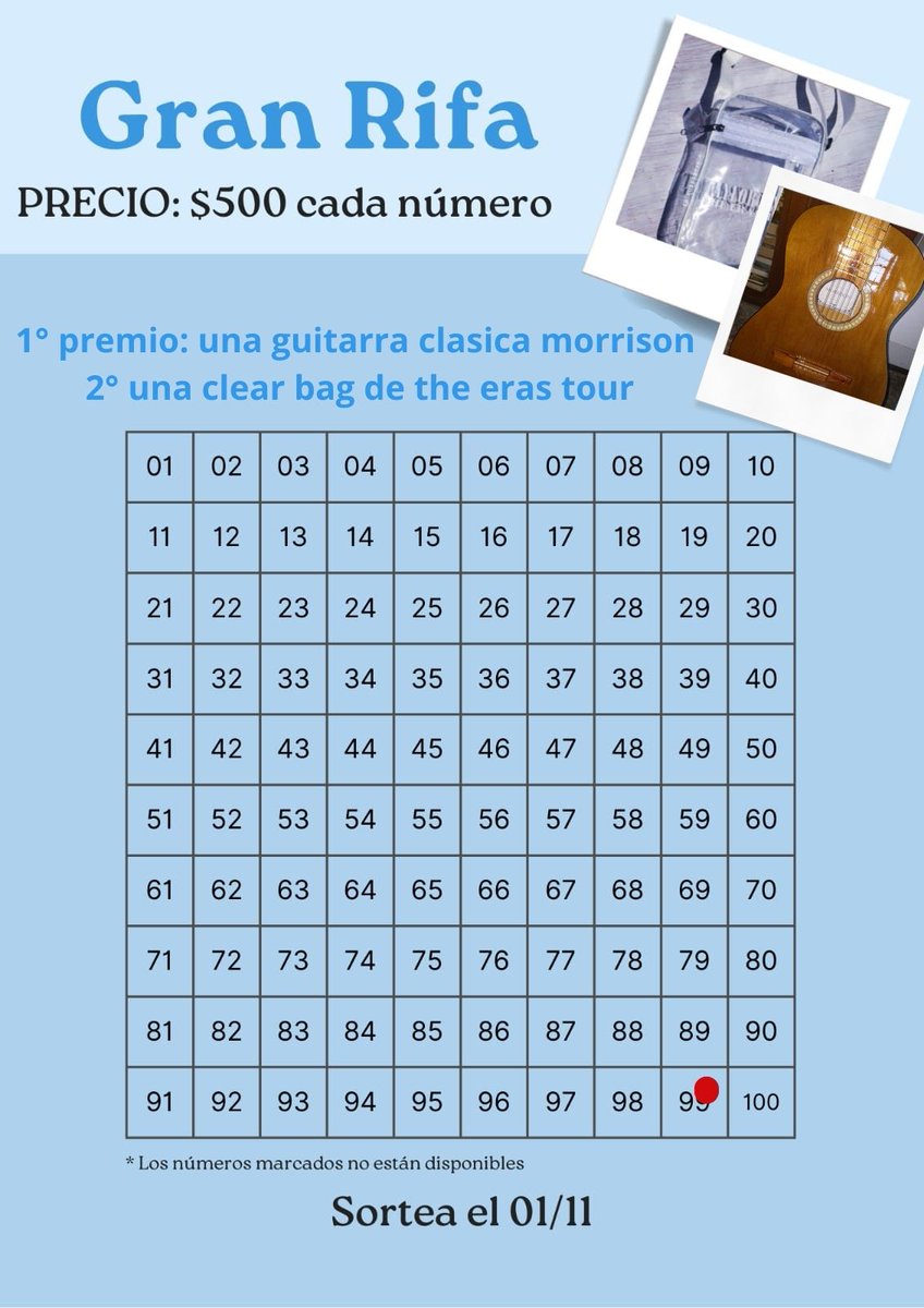 jensen_rochi's tweet photo. Quien quiere un numerito? Es de una amiga que TIENE que ir a ver a Taylor Swift https://t.co/38fJRHc6IO