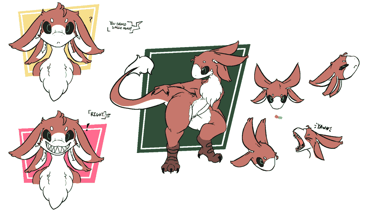 Awful terrible creatures of the avali kind