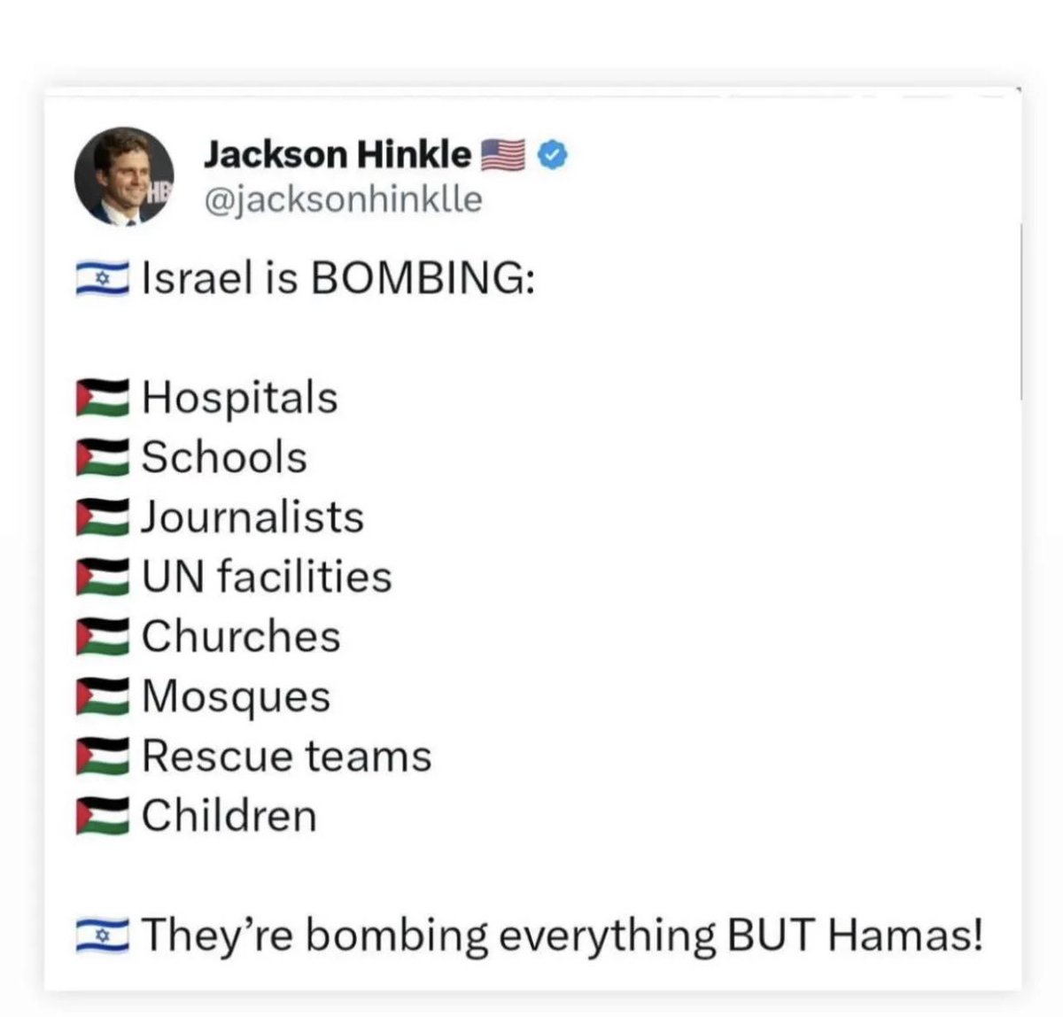 Q8_966's tweet photo. اسرائيل 🇮🇱 تفجر الان 
المساجد 🇵🇸
المدارس🇵🇸
المنازل 🇵🇸
الاطفال 🇵🇸
المستشفيات المدنيه 🇵🇸
الكنائس 🇵🇸
الصحافه 🇵🇸
كل شيء ماعدا حماس 

#شبكة_مصر_لغزة #غزة_العزة #Gazabombing #GazaCity #starlinkforgaza #ابو_عبيدة #الإجتياح_البري #الحرب_العالمية_الثالثة #حرب_غزة #gaza #GazaUnderAttack https://t.co/3OYQXeKwfo