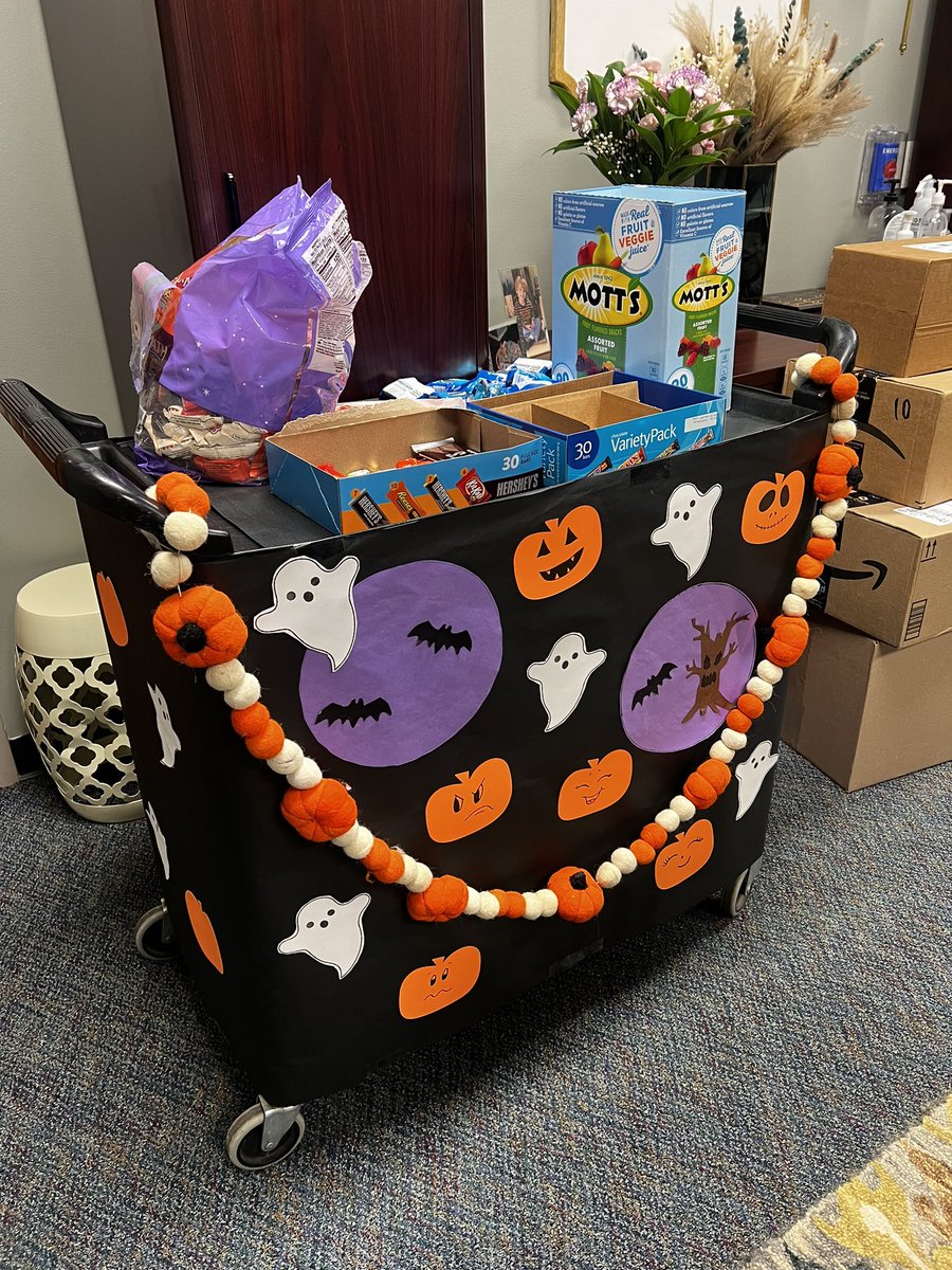 Staff trick or treat! #houstonhasliftoff