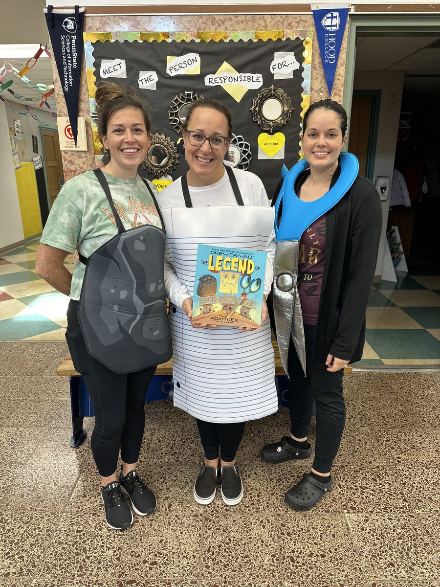 freigert77's tweet image. Book 📚 character dress up day! On Monday there will be a dramatic read of The Legend of Rock 🪨 , Paper 📝, Scissors ✂️ @iloveconverse #PAproudeducator #Cedarpride