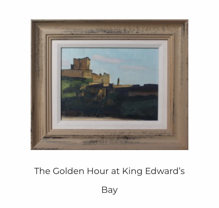SJonesart's tweet image. Now available from my website are these two framed 6”x8”s created at #Tynemouth 
Oil on board, framed size 8”x10” priced at £200 each with free shipping in the UK.

1. Sunset at #Longsands
2. The Golden Hour at King Edward’s Bay

Visit stuartjonesart.com for further details