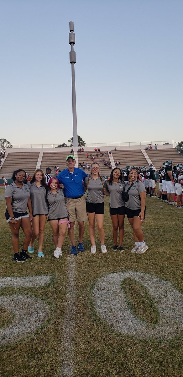Your FPCHS Sportsmedicine Student Aides and Mr..  Ron ready for Varsity Football Game on October 27th vs Tocoi Creek.
<a href="/AdventHealthCFL/">AdventHealth Central Florida</a> <a href="/FlaglerSchools/">FlaglerSchools</a> <a href="/FPCHS/">Flagler Palm Coast High School</a>
<a href="/FPC_Athletics/">FPC Athletics</a> <a href="/Coach_Drabczyk/">Scott Drabczyk</a> <a href="/FPCHSFootball/">FPC Football</a> <a href="/FPCTDclub/">FLAGLER TOUCHDOWN CLUB</a>