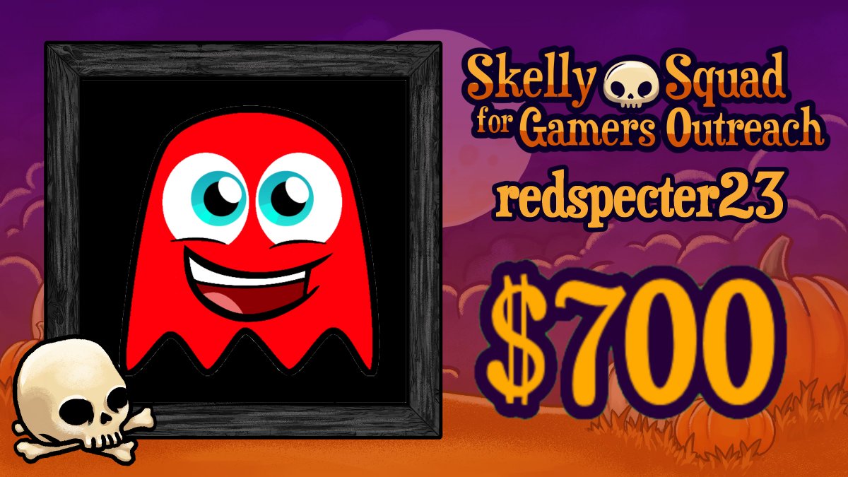 Thank you to this amazing community for smashing not just one goal, but two additional stretch goals for <a href="/GamersOutreach/">Gamers Outreach</a> Go <a href="/TheSkellySquad/">Skelly Squad for Gamers Outreach</a> !!!
I am now required to eat the "forbidden pizza" with... pineapple.  🍍
#SS2023 #ESO #CommunityNotCompetition