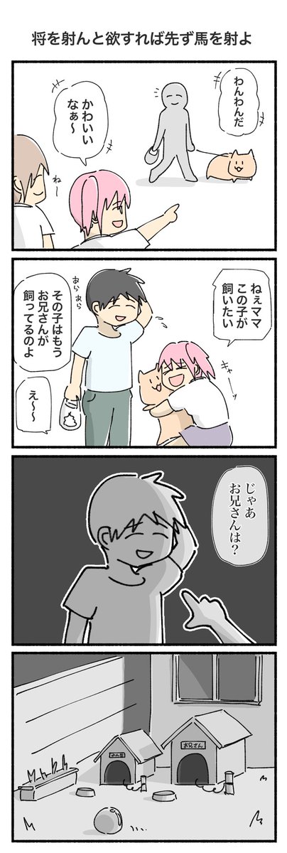 将を射んとなんとかかんとか
#4コマ #4コマ漫画 #再掲 