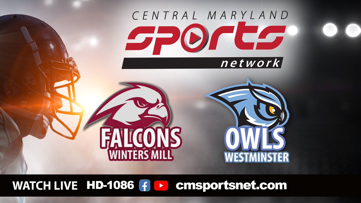 HAPPENING NOW!  #CMSportsNet LIVE coverage of Winters Mill at Westminster Football fb.watch/nX_5MH3VKm/ via <a href="/FacebookWatch/">facebookwatch</a>