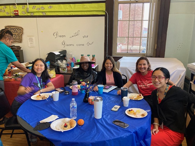 We capped off the National Principals Appreciation month by surprising Principal Perez with a hearty breakfast potluck! Thanks for all you do for our school community!