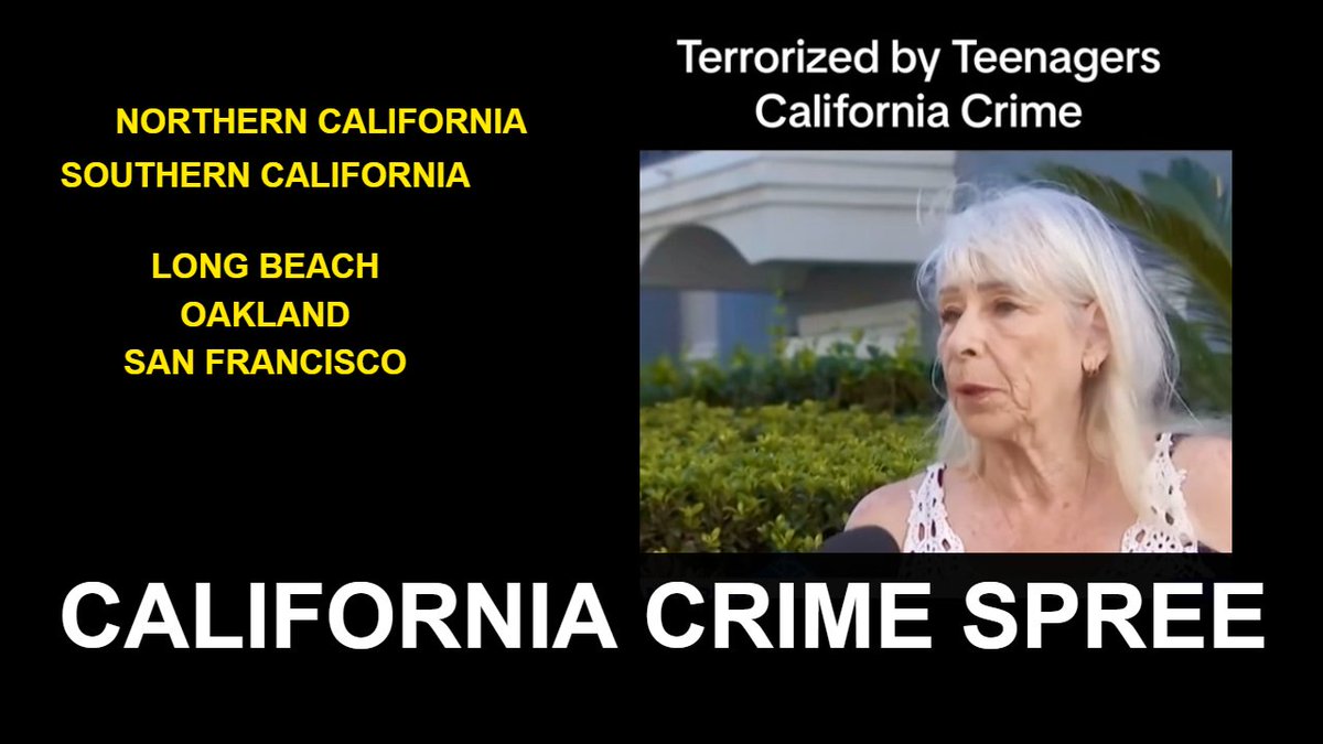 California Crime Spree Covers The Entire State youtu.be/nQ_p7Wt3PJA
