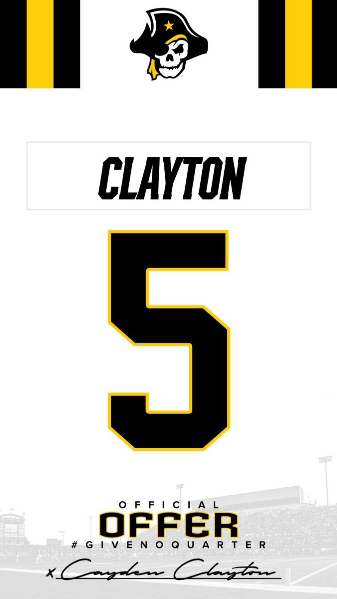 Cayden Clayton (@caydenclayton5) on Twitter photo Honored to receive my first collegiate offer from Southwestern University <a href="/50plusPirate/">Coach Chip Killian</a> <a href="/CoachJoeAustin/">Coach Joe Austin</a> <a href="/_CoachNupe/">Coach Stacy Williams</a> <a href="/ColschenDavid/">Coach Colschen</a> <a href="/coach_kemble/">Michael Kemble</a> <a href="/twhfootball/">Highlander Football</a> <a href="/IronWillSC/">Iron Will</a> Honored to receive my first collegiate offer from Southwestern University <a href="/50plusPirate/">Coach Chip Killian</a> <a href="/CoachJoeAustin/">Coach Joe Austin</a> <a href="/_CoachNupe/">Coach Stacy Williams</a> <a href="/ColschenDavid/">Coach Colschen</a> <a href="/coach_kemble/">Michael Kemble</a> <a href="/twhfootball/">Highlander Football</a> <a href="/IronWillSC/">Iron Will</a>