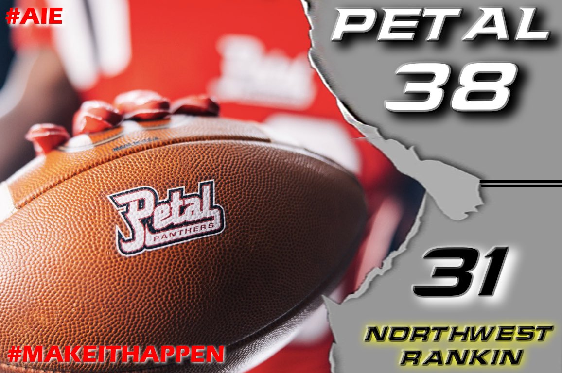 🏈FINAL from Panther Stadium⚪️🔴 #MakeItHappen #AIE #WEarePETAL