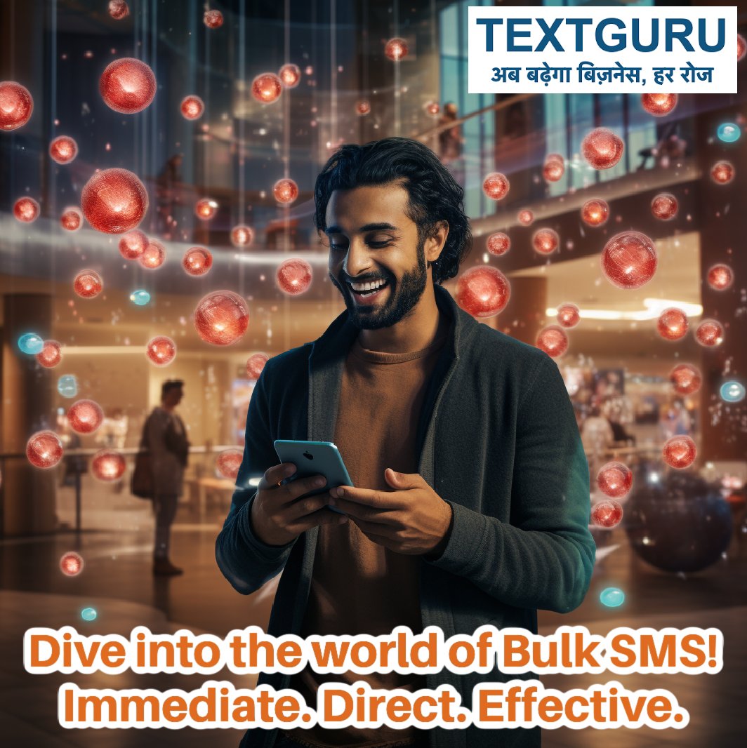 textguru_in's tweet photo. Try Demo : https://t.co/Ze93BDCsyB
💡 Dive into the world of Bulk SMS! Immediate. Direct. Effective. Boost your brand's engagement in an age where attention is fleeting. 🚀 #BulkSMS #DigitalMarketing https://t.co/y4K7Ypgamu