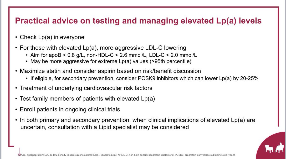 Great turnout for the ‘Lipoprotein(a): why does it matter?’ session today at #VASC23 #CCCongress @SCC_CCS 🫀🇨🇦

@SubodhVermaMD @ThanassoulisMD @wildets