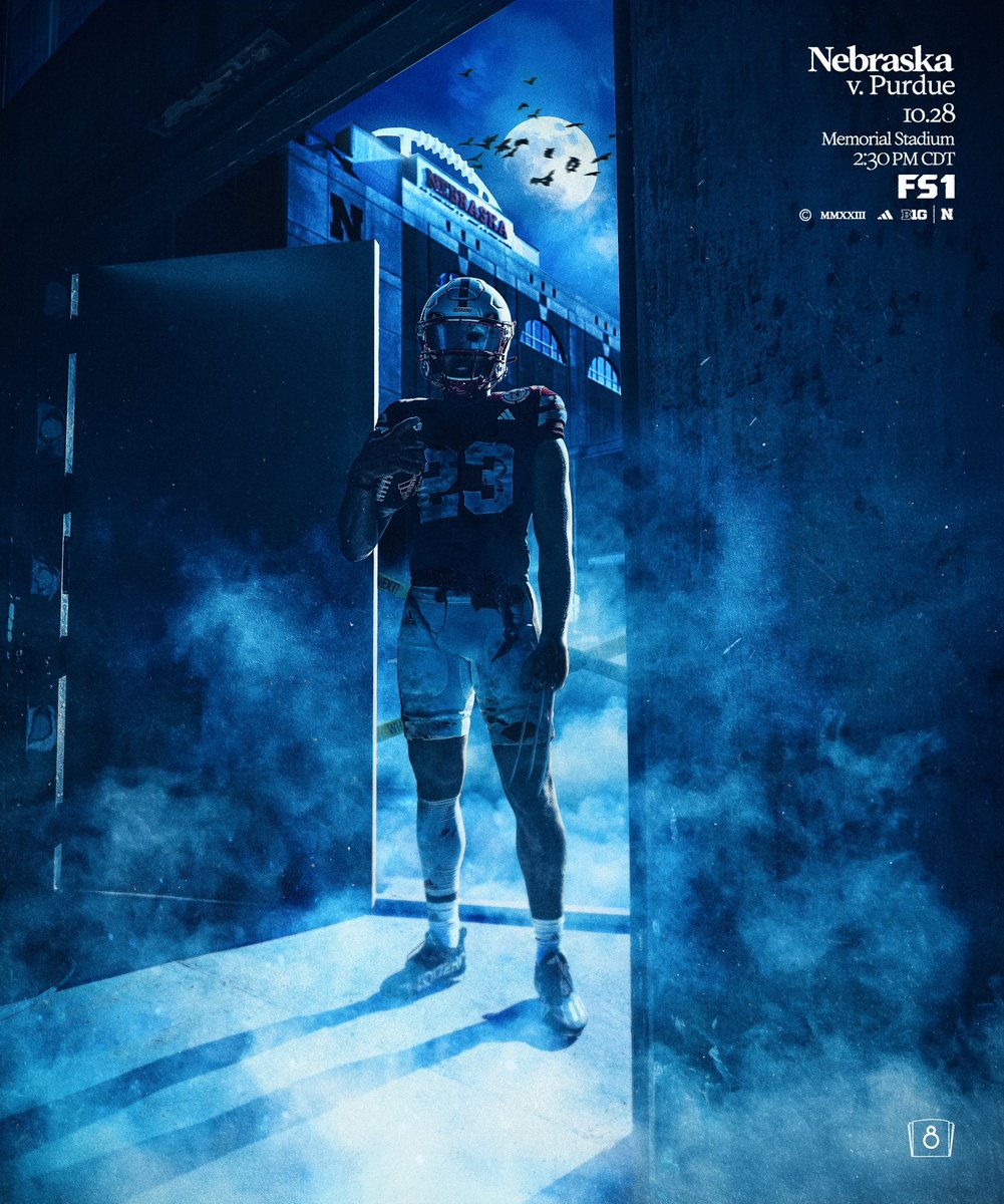 HuskerFootball's tweet photo. 𝟏𝟎.𝟐𝟖 👻

#GBR x #WhatsNExt! https://t.co/xN49gUjXtG