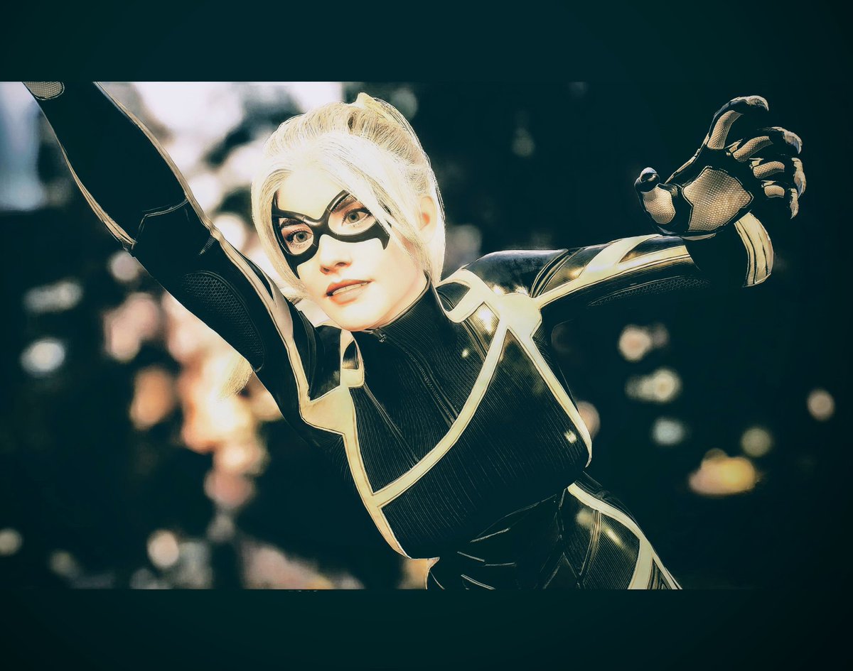 Beartogrophy99's tweet photo. Felicia "Black Cat" Hardy was gone in a flash. 
While I'm not exactly enjoying the writing in Spider-Man 2 or the interactions between characters, it's still good to see some fan favorites. 
#SpiderMan2
#SpiderMan2PS5  #PS5Share https://t.co/snATwo4rSS