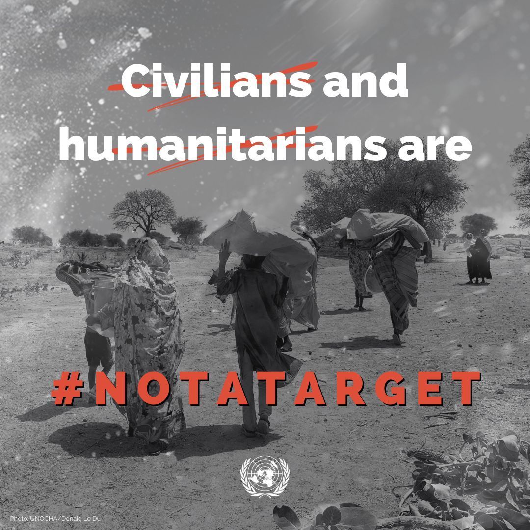 Even one attack is too many.

Attacking civilians and aid workers is a violation of international humanitarian law.

They are #NotATarget.