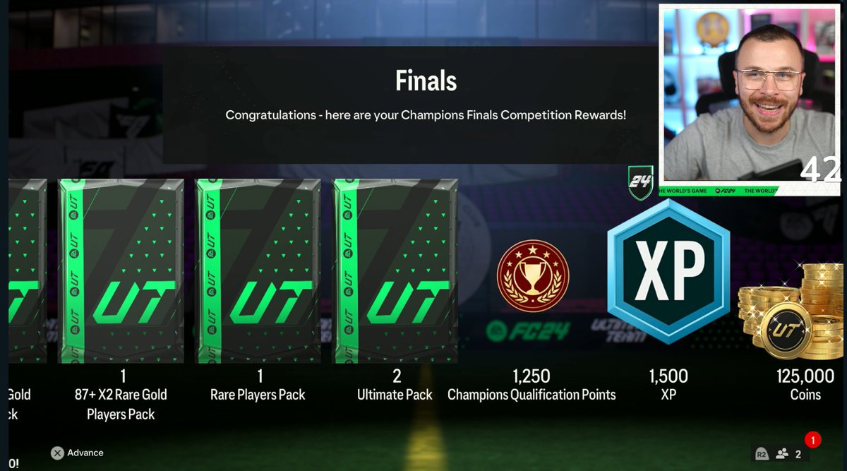 KrasiFIFA's tweet photo. RANK 1!!!!!!!!!!! Played all 20 tonight and was 18-0 😂 #fc24 
REWARDS TIME NOW 
Join me now: https://t.co/7byTTE1LXy https://t.co/5WVR3OAxPH