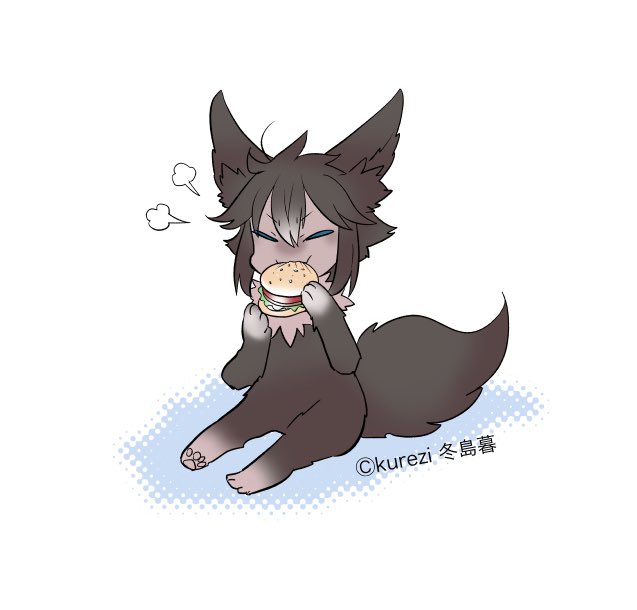 「狼ちゃんと狩人の話21 (1/2)」|冬島暮のイラスト