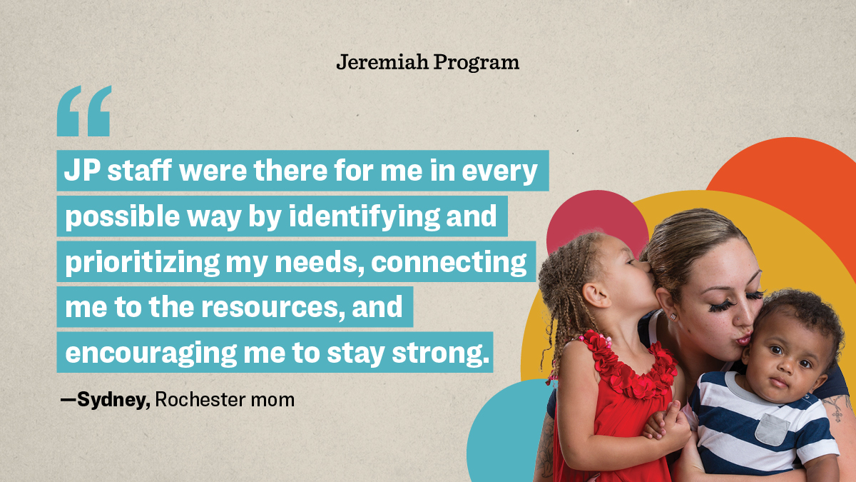 Personalized coaching is a key feature of JP's holistic approach to supporting single moms and their children pursuing economic mobility. 🌟