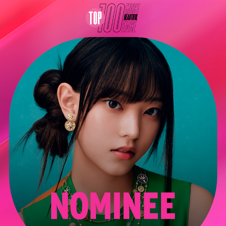 TOP100KPOP's tweet photo. HAERIN (#NEWJEANS) is being nominee in the TOP 100 – Most Beautiful Faces Of K-POP in 2023!

👉 Vote: https://t.co/cOkbNgqcTq https://t.co/7O4sUVgzyu