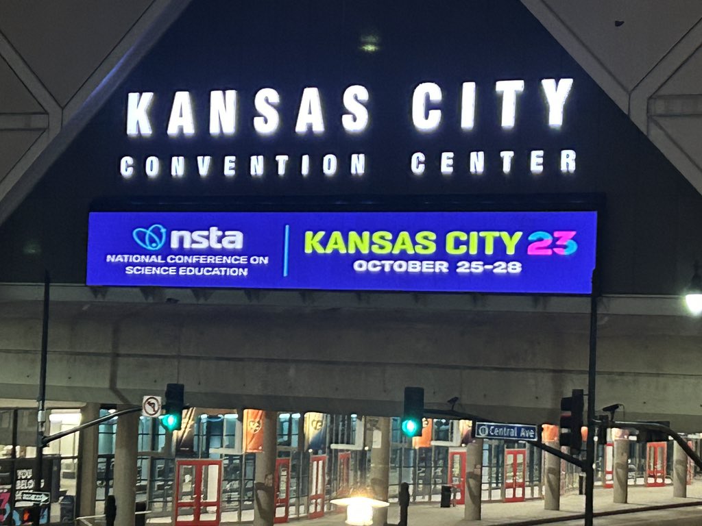 BethPesnell's tweet image. It’s been another incredible day at #NSTA23! These elementary #EDCATS definitely “belong here” and have learned so much! Grateful to @KSUCollegeofEd for making this possible! @NSTA #kssci