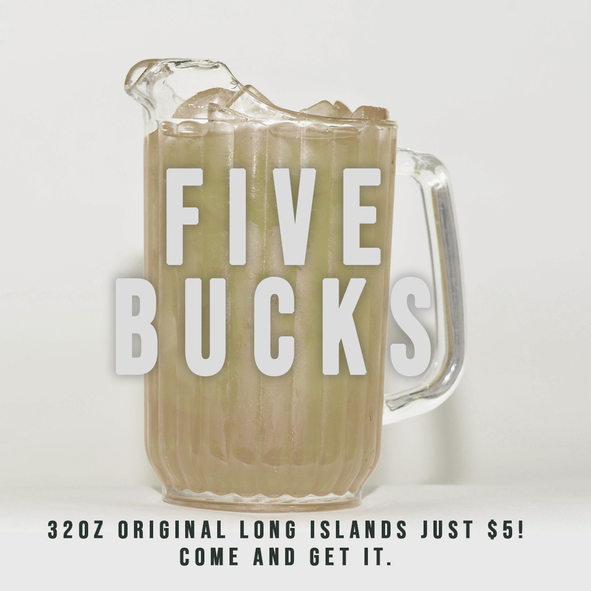 BrothersUofI's tweet photo. Tonight at Brothers!  32oz Orig Long Island Pitchers just FIVE BUCKS!  Come &amp; Get It! https://t.co/NReURZUOhi