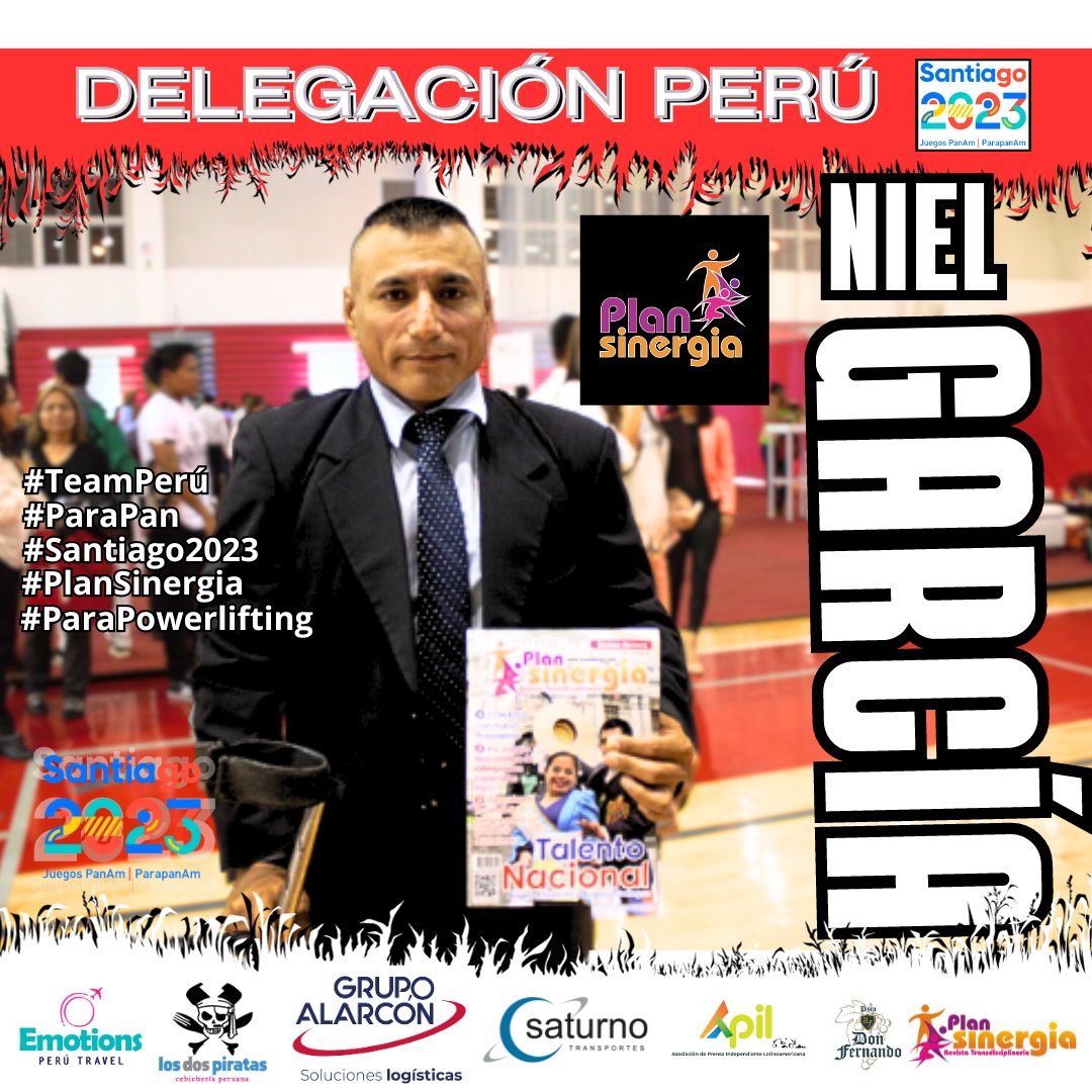 PlanSinergia's tweet photo. #TeamPerú Con grandes posibilidades de obtener medalla, Niel García, 🇵🇪 nos representará en @santiago2023 en ParaPowerlifting 🏋️‍♂️ él ya nos tiene acostumbrados a subir al Podio de manera reiterada.🏆🥇🇵🇪🏋️‍♂️♿️
#VamosConTodoNiel
Fotos: 📷 Súper archivo de @PlanSinergia https://t.co/eaMLvVaD30