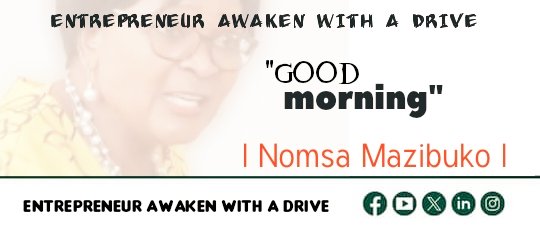 This can't be missed <a href="/BulelaniBala/">#GetThingsDone</a>
<a href="/AwakenWithDrive/">Author Nomsa Patience Mazibuko</a> <a href="/BulelaniBala/">#GetThingsDone</a> <a href="/JoinUsForTEA/">#JoinUsForTEA</a> <a href="/genius_kingdom/">Genius Kingdom Events</a> <a href="/CoalCityTrendz/">Witbank 🇿🇦 eMalahleni</a> #CoalCityTrendz <a href="/ValueMeatBraai/">Value Meat Braai</a> <a href="/PoetMastermind/">P🏀ET MASTERMIND</a>