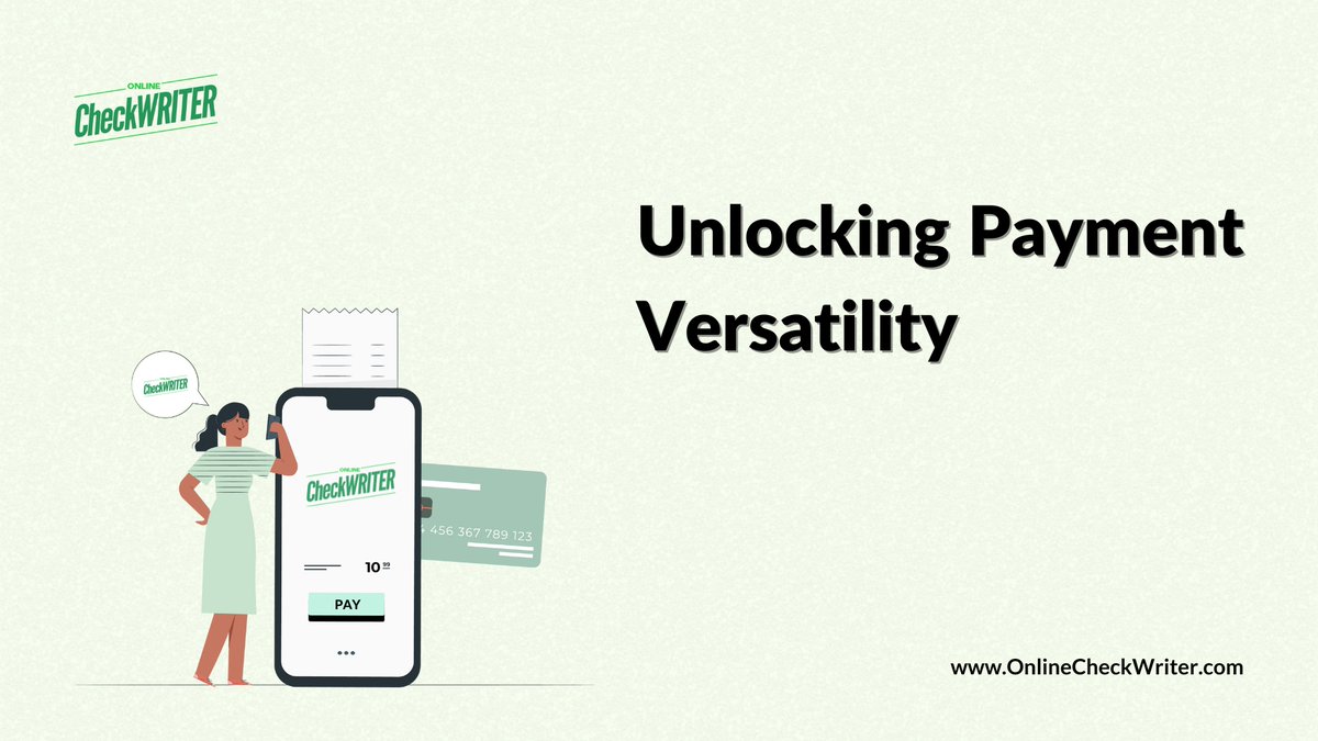 webcheckwriter's tweet image. Bill com international payments alternative, OnlineCheckWriter.com, offers various payment methods like ACH, wire transfers, credit card payments, international payments, payment links, etc.

Learn more: onlinecheckwriter.com/bill-com

#BillcomInternationalPayments #Billcom