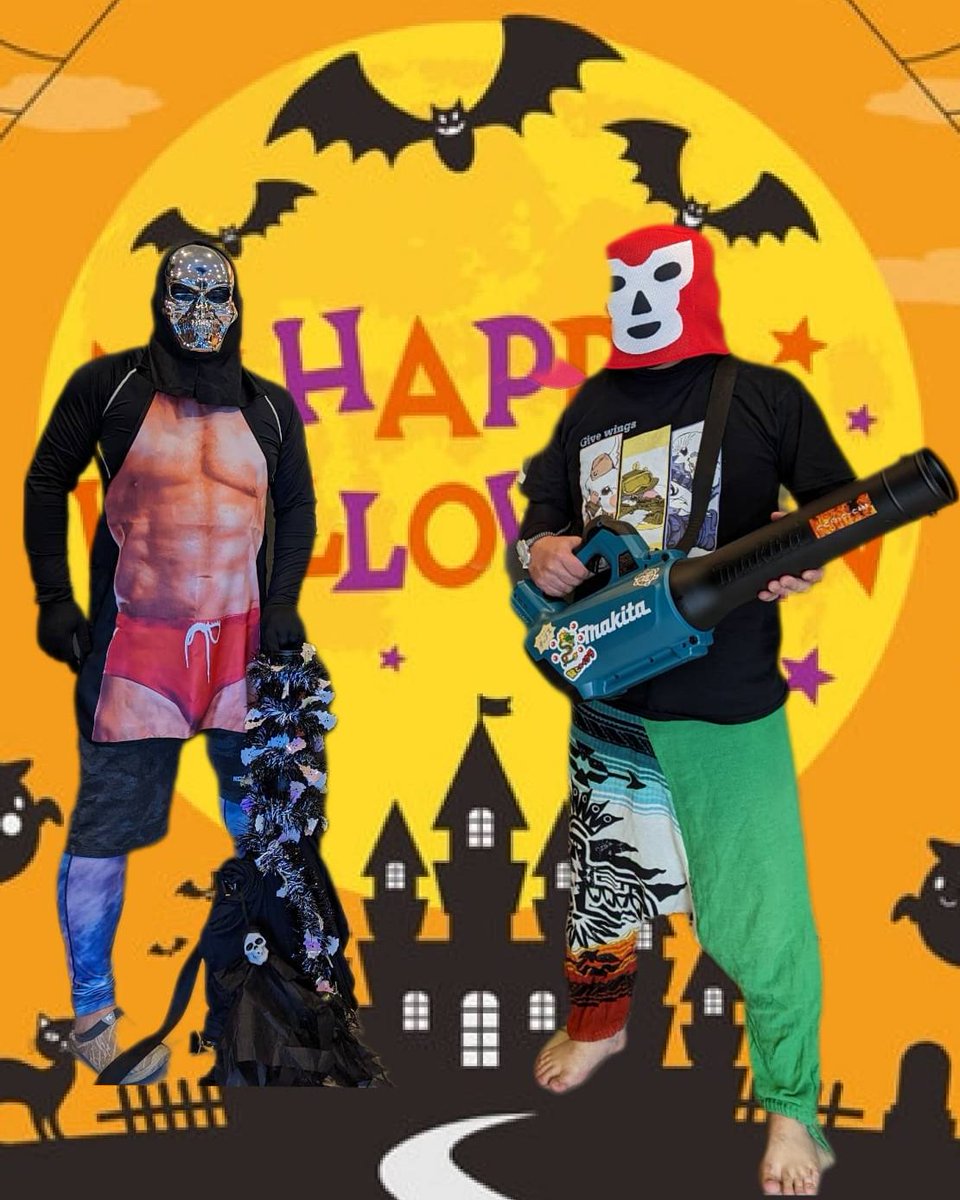 machisauna's tweet photo. 本日①19:30- ②21:30-です！
今年最後のハロウィン熱波🎃🔥

今日は！今日こそマチサウナです💨！ https://t.co/QIE1YqPkQh