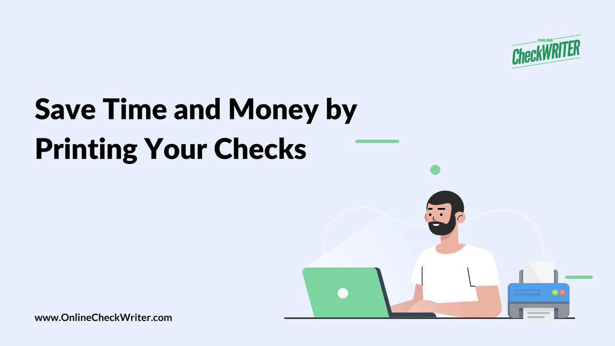 OnlineCheckWriter.com allows you to customize and print your checks on demand using any printer instead of order business checks online.

Learn more: onlinecheckwriter.com/order-business…

#OrderBusinessChecks #OrderBusinessChecksOnline