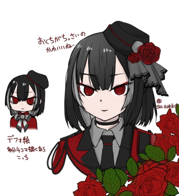 京極ちゃん手癖で描けそうだなと思ったら結構描けたね
