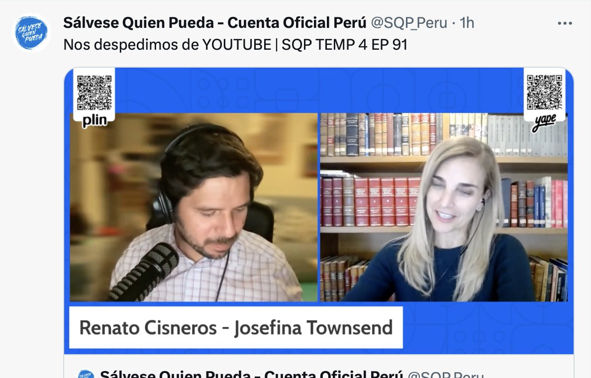 Al cortarles el caño de las consultorías y asesorías, los caviares están viéndose obligados a cerrar sus chiringuitos. 

A Hilderbrandt se le suman Renato y la siempre adorable Josefina cuyos desolados Plin y Yape los bajaron de la nube.

Bienvenidos al llano.
#CaviaresNuncaMas
