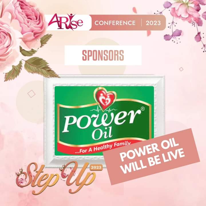 Arisewomenng's tweet photo. Power Oil will be live at the Arise Women Conference on Saturday. 

Make sure not to miss out.
Thank you to our sponsors @PowerOilNG

#StepUp2023
#AriseWomensConference
#Arise2023 https://t.co/NloqTH8Ang