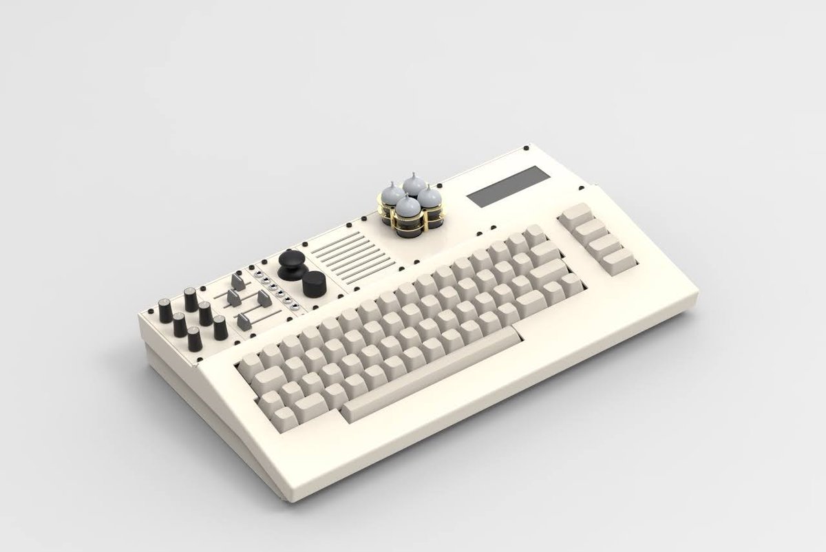C64EVO's tweet photo. A new case is coming for your EVO! It's made of industrial grade metal, with modular panels like a Euro Rack Synth, to support all of your mods & upgrades.
Imagine SID expression knobs, MIDI Plugs, Matrix & Char displays. The sky is the limit!
#EVO64 #C64 #Commodore64 #Triode64 https://t.co/IsSjVlZiZy