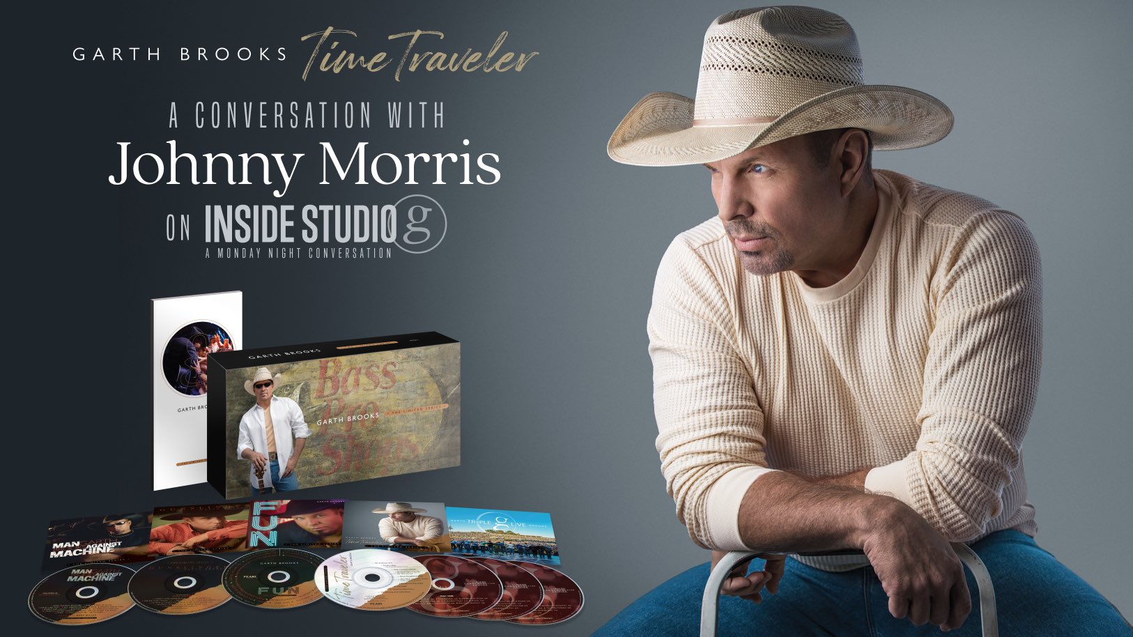 Garth Brooks Announces 14th Studio Album 'Time Traveler