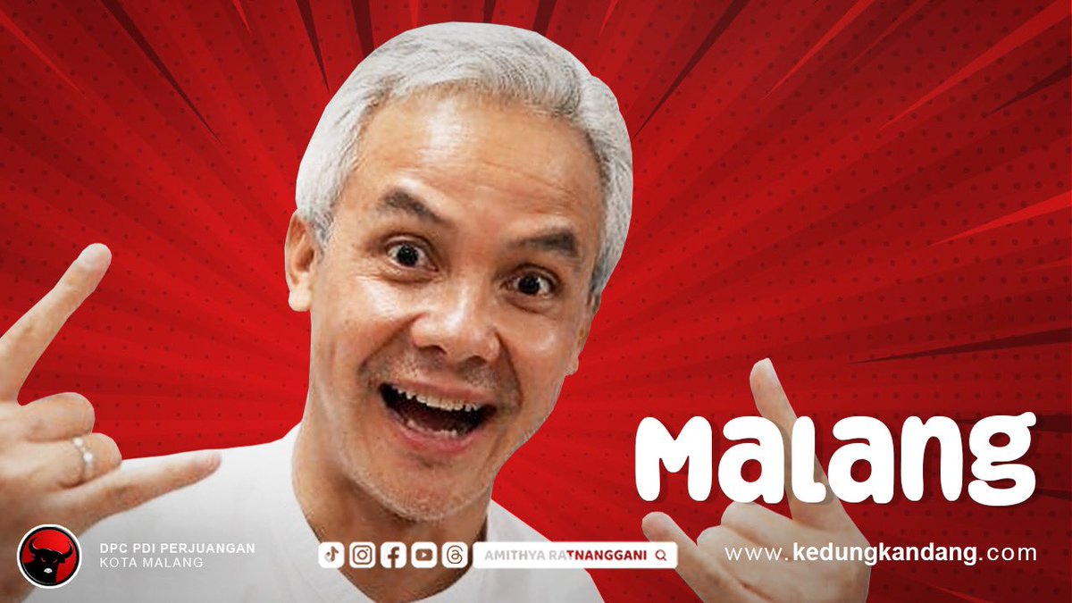 BREAKING NEWS! Calon Presiden Republik Indonesia <a href="/ganjarpranowo/">Ganjar Pranowo</a> bertemu relawan di Kota Malang.

Klik di sini — youtu.be/wGtgPQUjbi0?si… untuk menonton videonya.

#GanjarMahmud2024 #GanjarPresiden #GanjarMahfud #GanjarUntukSemua <a href="/mohmahfudmd/">Mahfud MD</a>