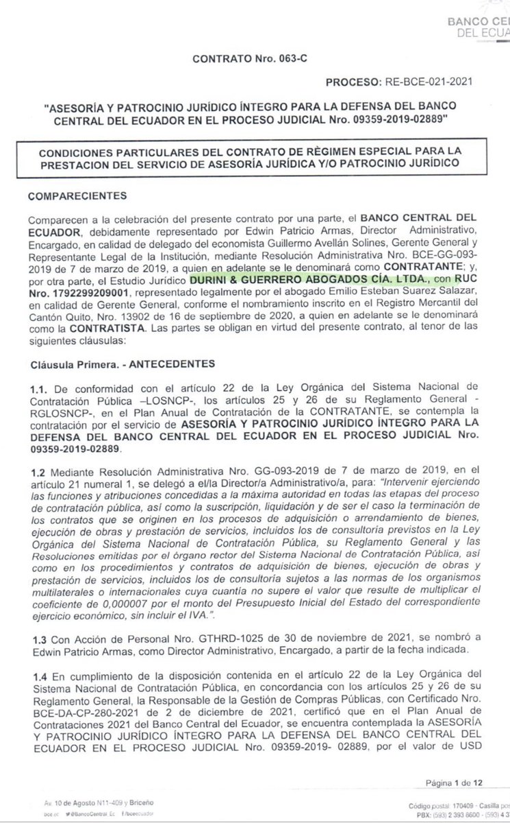 DjalmaBlum's tweet photo. Xq no dicen q contrataron bajo régimen especial al Estudio Jurídico Durini &amp; Guerrero, del cual fue socia la actual Presidenta de la Junta Monetaria, quien también fue Coordinadora General Jurídica del BCE y pese a q más de 10 abogados servidores públicos ejercían el patrocinio https://t.co/KzTnVy0bas