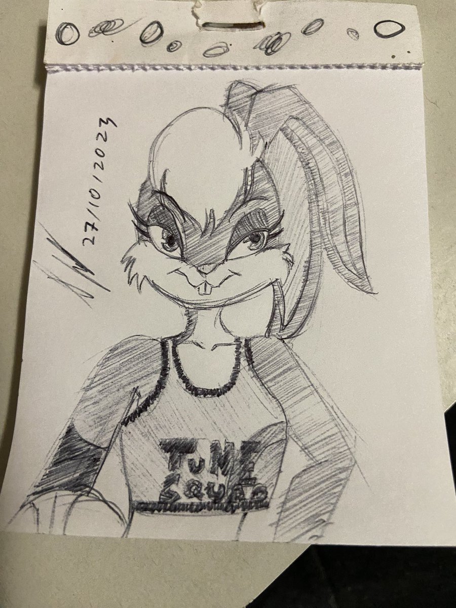 GaleryPedro's tweet photo. Inktober 27 #inktober2023 #draw #pen #lollabunny #tunesquad #spacejam https://t.co/05nudQk5Co