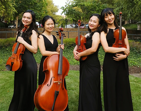 visit_highlands's tweet photo. Highlands-Cashiers Chamber Music Free Fall Concert – Lieto Quartet
Saturday, October 28 | 1 p.m. 

This FREE concert is a part of the Festival’s Fall Residency Program. The concert will be at the First Presbyterian Church of Highlands. https://t.co/WWD5o6vV8S