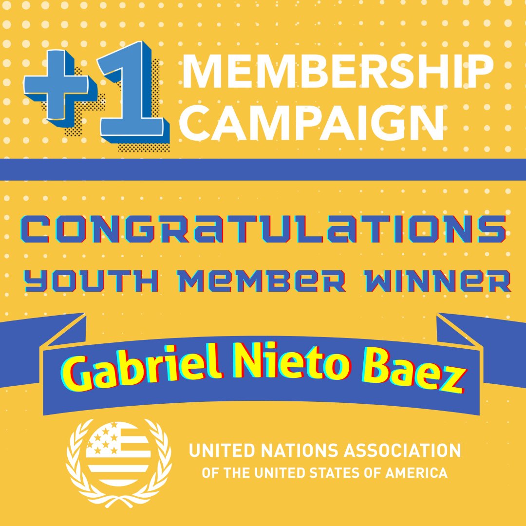 UNAUSA's tweet photo. 🏆✨ Celebrating Our UNA-USA +1 Membership Campaign Winners! ✨🏆

We are thrilled to announce the winners of our 2023 UNA-USA +1 Membership Campaign! With their unwavering dedication, they have welcomed the most new members into our ever-growing UNA-USA family.  #USAforUN https://t.co/lLR4JMaPoX
