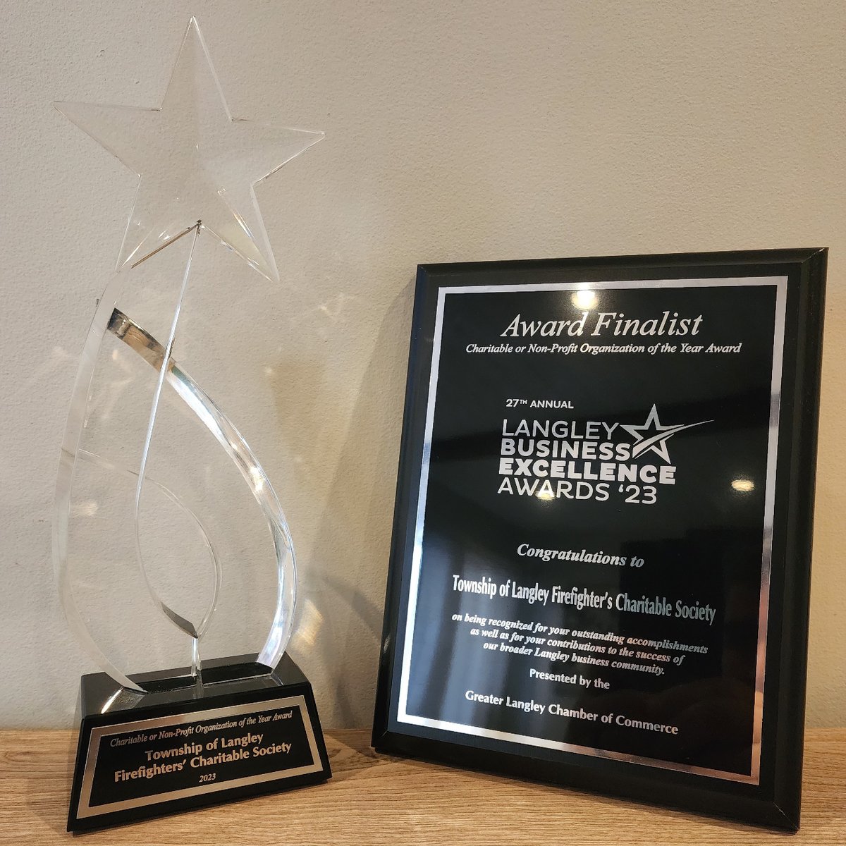 Honored to receive the Greater Langley Chamber of Commerce Business Excellence Award for Charitable Organization of the Year! 🏆🌟 We couldn't have done it without our amazing community supporters. Thank you for making our mission possible!