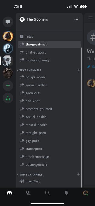 Attention all GOONERS! You asked me for an Only Fans. I have something better. I started my own Discord<a href="/tag/dadbod"class="tags"><span>#dadbod</span></a>
