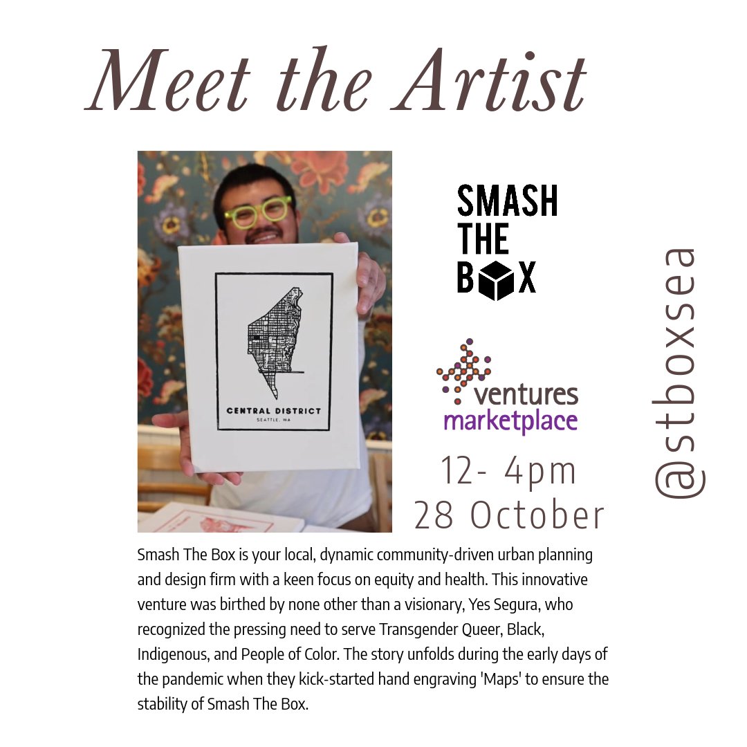 Ventures (@venturesnp) on Twitter photo Meet the Artist Pop up at Ventures Marketplace in Pike Place Market Meet the Artist Pop up at Ventures Marketplace in Pike Place Market