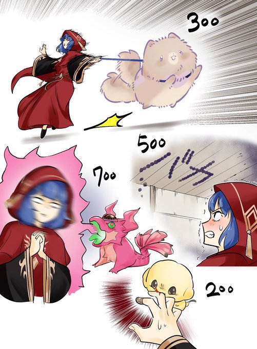 #OCGファンアート
攻撃力50の粛声の祈り手ローが小動物にナメられまくる絵が見たい。 